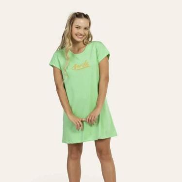 Imagem de Camisola Lua Encantada Cor Verde Malha Sorte Tamanho P