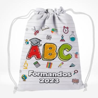 Imagem de Sacolinhas Surpresa Personalizada Tecido Patos! (Mochilinhas 20x30, Unidades, 05)