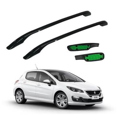Imagem de Rack Teto Peugeot 308 2013 2014 2015 2016 2017 a 2020 Preto - VF