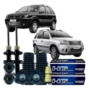 Imagem de Kit Amortecedor Batente Dianteiro Ford Ecosport 2003 Á 2012 - NAKATA