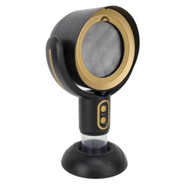 Imagem de Exaustor Portátil, Exaustor de Cozinha Portátil Com Copo de óleo 2 Velocidades Portáteis Destacáveis ​​USB Recarregável Exaustor Portátil para Panela Quente para Churrasco