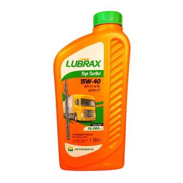 Imagem de ÓLEO MOTOR DIESEL 15W40 LUBRAX TOP TURBO 1 LITRO Caminhonete Caminhao 