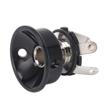Imagem de Placa de Tomada de Guitarra Elétrica, Suporte de Eletrosoquete, Peças Embutidas Com Superfície Lisa, Tomada de Saída de 1/4 para Guitarra Telecaster TL, Material Metálico, Peças
