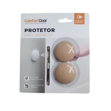Imagem de Protetores Auto Adesivo Porta Maçaneta Parede Anti-impacto - Comfortdo