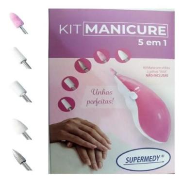 Imagem de Kit manicure 5em1 - Supermedy