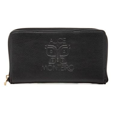 Imagem de Carteira Com Ziper Feminina Porta Cartao CNH Documentos Basica Estilos