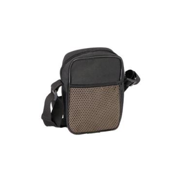 Imagem de Bolsa Shoulder Bag LS Preta Com Tela 2 Divisões - SB5017 - L S BOLSAS 