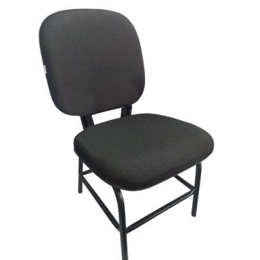 Imagem de Cadeira Cadeirão Reforçado Para Obeso Plus Size 180 Kg Anatômica Tecid