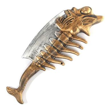 Imagem de Acessório De Halloween Faca Peixe Abrakadabra Fantasias, UNICA, U