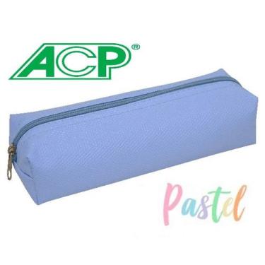 Imagem de Estojo Escolar Teen Pastel Azul Novidade ACP