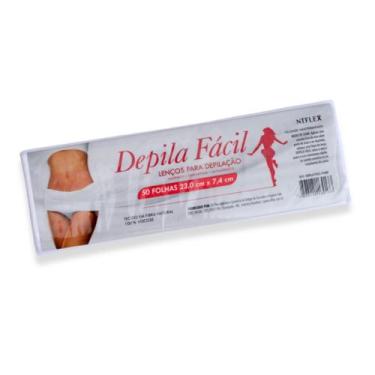 Imagem de Lenços Para Depilação Depila Fácil 50 Folhas  Ntflex