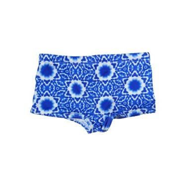 Imagem de Sunga Boxer Bebê - Mandala Azul - Banho Maria, GG