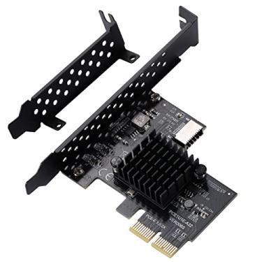 Imagem de YBBOTT Placa de expansão PCIE USB3.1 tipo E 10 Gbps PCI Express 3.0 X2 Adaptador ASM3142 Riser Card para Desktop PCS Suporta PCIE X2 X4 X8 X16