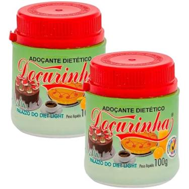 Imagem de Kit 2 Doçurinha Adoçante Dietético Palazzo 100g