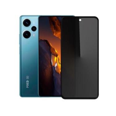 Imagem de Película 3D Privacidade Compatível com Red-mi Poco F5 Vidro Temperado 