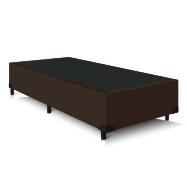 Imagem de Cama Sommier Base Box 78x188x39 Premium - ProMax, MARROM