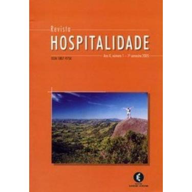 Imagem de Revista Hospitalidade - Número 1 - Anhembi Morumbi