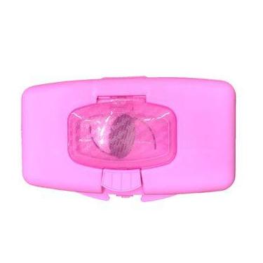 Imagem de Porta Lenços Umedecido BabyGo Preserva e Protege Rosa Fosco - Baby go