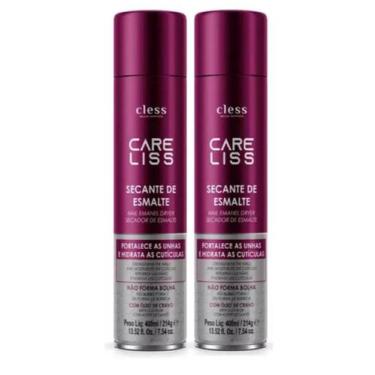 Imagem de Kit 2 Secante De Esmalte Care Liss Óleo De Cravo 400ml Cless
