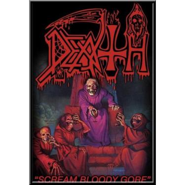 Imagem de Quadro Banda Death Scream Bloody Gore 42x29cm - Fanarte