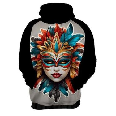 Imagem de Moletom Casaco Abadá Estampa Carnaval Festa Brasil Samba 3 - Enjoy Sho