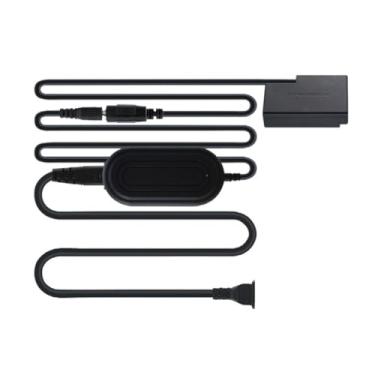 Imagem de Câmeras de alimentação CA 8.4V3A LP-E17N bateria falsa, kit adaptador de alimentação acoplador com cabo de alimentação para Canon R8, R50, R10, R100, RP, 77D, 200D, 250D