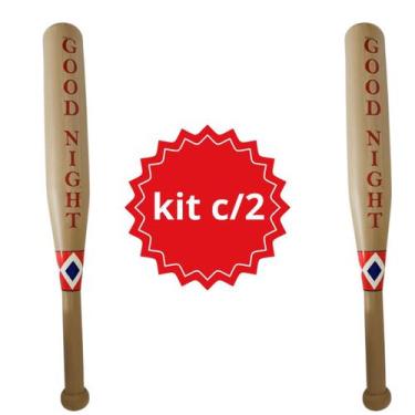 Imagem de Taco Arlequina Esquadrão Harley Quinn Bastão Good Nigth c/2 - JZZ