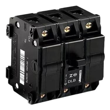 Imagem de Disjuntor Nema Tripolar 25A DLB - Lorenzetti