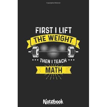 Imagem de Math Teacher Pi Day Mathematic Powerlifting Lifting Workout Notebook: Graph Paper Notebook, Grid Paper for Math and Science Students, Quad Ruled 4x4 110 Pages, 6x5474