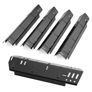 Imagem de Peças de reposição de placa térmica para Dyna-Glo DGH474CRP, DGH485CRP, DGH483CRP, escudo térmico de aço de porcelana para churrasqueira Dyna-Glo 5, Dyna-Glo 4 queimadores DGH450CRP, placa de calor