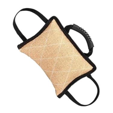 Imagem de Almofada para mordida de animal de estimação, cunha para mordida de cachorro - Brinquedo para almofada de mordida de de guerra para animais de estimação - Brinquedo interativo de design fácil de usar
