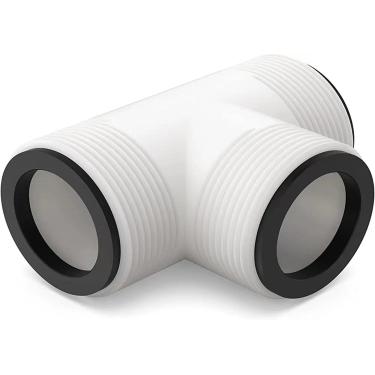 Imagem de Substitua o divisor T de mangueira de piscina compatível com bomba de piscina Intex & Coleman de 1,5 polegadas, conector de junta de mangueira de piscina com 3 anéis L para peças de conector de