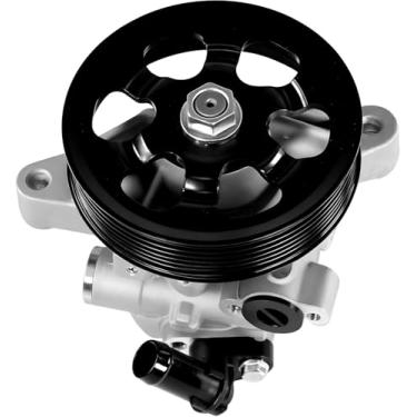Imagem de DAYSYORE Bomba de direção hidráulica 21-5456 com polia serve para Honda-Civic 1.8L 2006 2007 2008 2009 2010 2011, substitui OE 55-5822, 21-5456, 56110-RNA-A01, 36-215666, 8