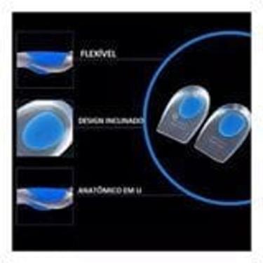 Imagem de Calcanheira em silicone anti esporão - M&c