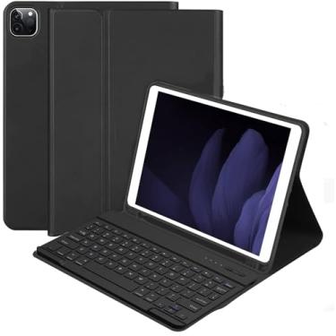 Imagem de Capa Com Teclado Wifi Para Tablet iPad Pro 13 Polegadas 2024 (Preto) - POPSHOPE
