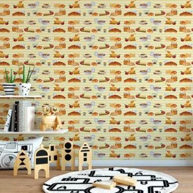 Imagem de Papel de Parede Clássico Café da Manhã - Império da Impressão