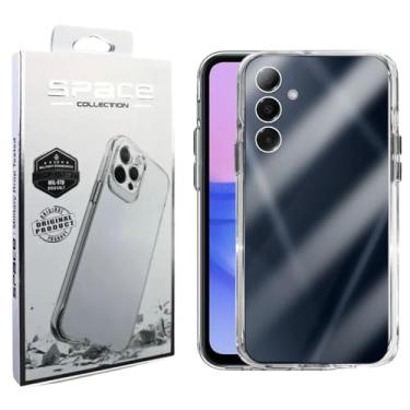 Imagem de Capa Capinha Clear Case Space Compatível Samsung Galaxy A15 Rígida Anti Amarelamento Resistente