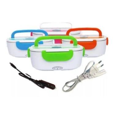 Imagem de Marmiteira Elétrica Portátil 12v Bivolt P/ Uber Casa Carro 110V - DOIS