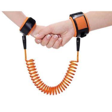 Imagem de Guia De Segurança Coleira Pulseira Pulso Anti Perda Crianças