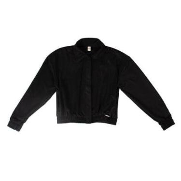 Imagem de Jaqueta Feminina Rovitex Bomber Preto-Feminino
