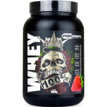 Imagem de 100 Whey Protein Concentrado Pro Corps 900g, Chocolate