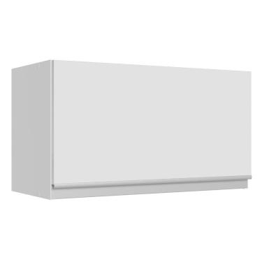 Imagem de Armário Aéreo 100% mdf 60 cm 1 Porta Basculante Branco Smart Madesa