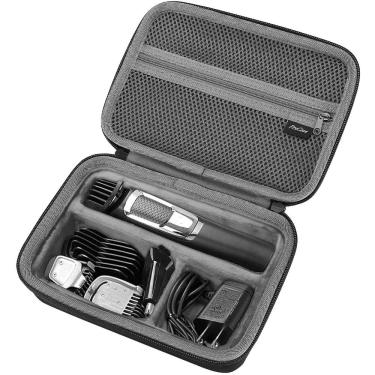 Imagem de Estojo rígido Multigroom Philips Norelco - Preto. Adequado para MG3750, MG5750/49, MG7750/49