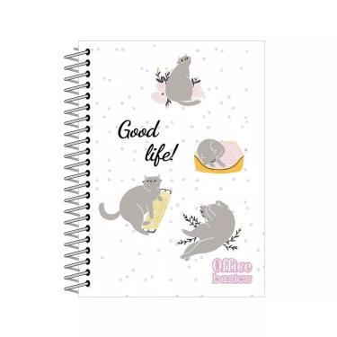 Imagem de Office Basics Caderno Universitário Capa Dura Estampado 20 Matérias 320 Folhas