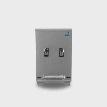 Imagem de Bebedouro de Mesa Industrial 2 Torneiras 10 Litros Frisbel BP010 Aço 220V