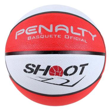 Imagem de Bola De Basquete Penalty Shoot X Vermelho E Branco