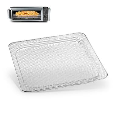 Imagem de Cesta de substituição para fritadeira a ar Ninja Foodi SP101, cesta de fritadeira a ar para acessórios Ninja Foodi Air Fryer, bandeja de aço inoxidável para Ninja Foodi SP100, SP101B1, SP101C