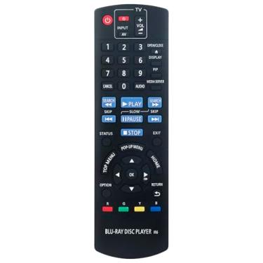 Imagem de Allimity Substituição remota N2QAYB000580 para leitor de Blu-ray Disc Panasonic N2QAYB000577 DMP-BD75 DMP-BD75EE-K DMP-BD75EB-K DMP-BD75EG-K DMP-BD75EF-K