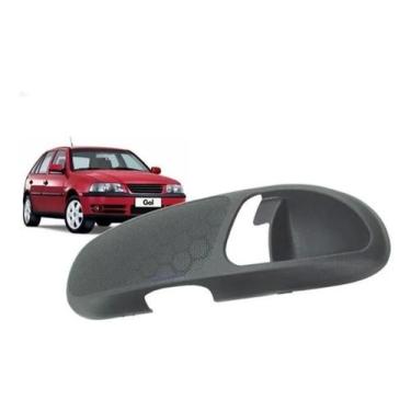 Imagem de Moldura Acabamento Maçaneta Interna Gol Parati Sav G3 Cinza - 5259374