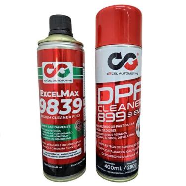 Imagem de Kit DPF Cleaner 3em1 Limpa Catalisador + Excel Max Clear Flex- Excel A